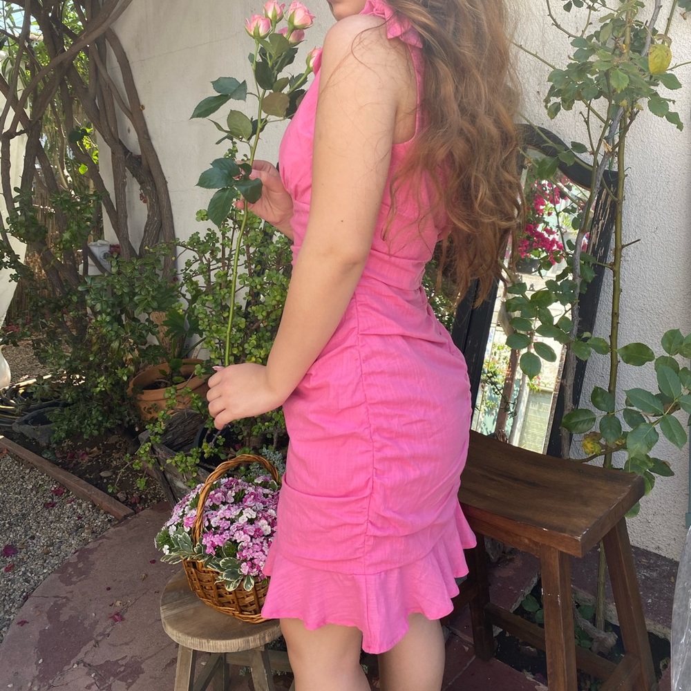 Maison De Robes Barbie Dress In Pink - Picture 16 of 16